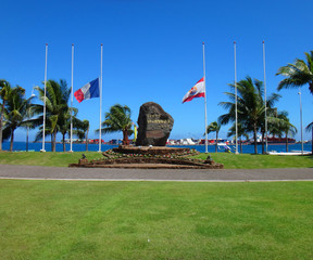 Jardins de Pa'ofa'i in Papeete, French Polynesia