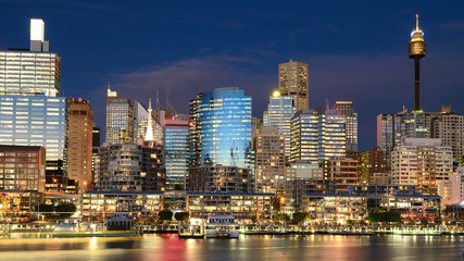 Darling Harbour nightscape