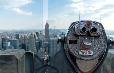 Obraz na płótnie Canvas New York City Manhattan Skyline 