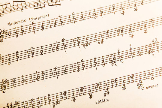 sheet music