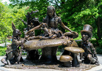 New York City Central Park Alice In Wonderland
