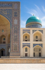Fototapeta na wymiar Uzbekistan, Bukhara, the Mir-i-Arab madrassah