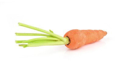 carrots isolated on white background