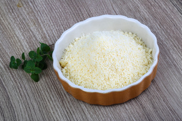 Shredded parmesan