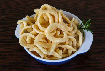 Fried onion rings