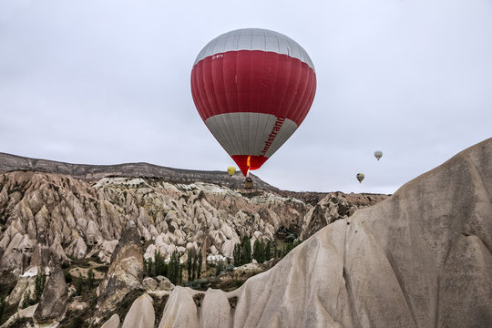 Air balloons over Cappadocia