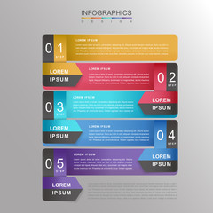 contemporary infographic design