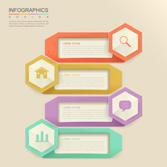 contemporary infographic design