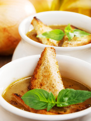 Onion soup