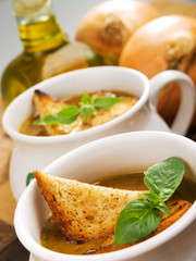 Onion soup