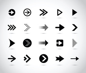 black arrow set