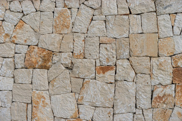 Trockenmauer Stein Mauer Mediterran