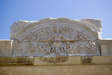 Detalle ruinas de éfeso, Turquía