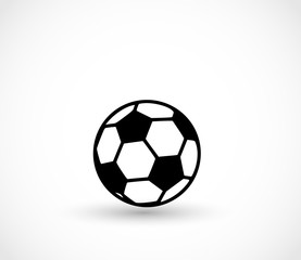 Football icon vector