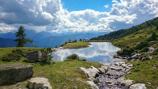 Leppner Knappensee, Irschen, Oberdrauburg, K&auml;rnten