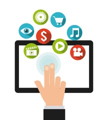 technology icon design