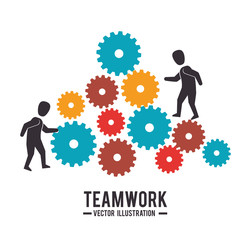 Business teamwork graphic