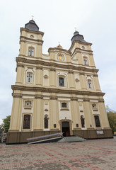 Fototapeta na wymiar Ascension Cathedral of the Greek-Catholic Church. Ivano-Frankivs