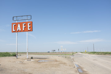 cafe in the route 66