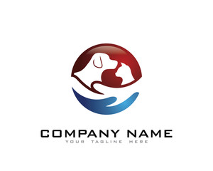 Obraz premium Animal Care - Pet Care Logo