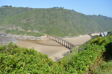Garden Route river rail crossing - 