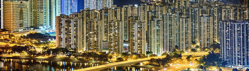 Fototapeta premium Hong Kong Night