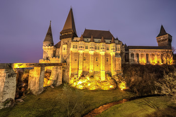 Fototapeta na wymiar Corvin Castle, Romania