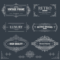 Design collection of vintage patterns