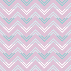 Seamless modern pattern of varicolored zigzag