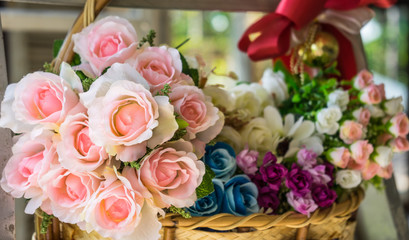 Artificial flower made from cloth