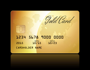 Gold card