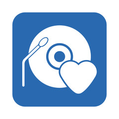 Obraz premium Vinyl record icon