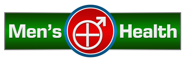 Mens Health Red Green Blue Circle Center 
