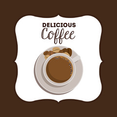 delicious coffee design 