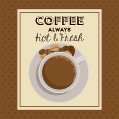 delicious coffee design 