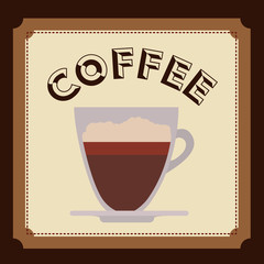 delicious coffee design 