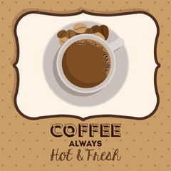 delicious coffee design 