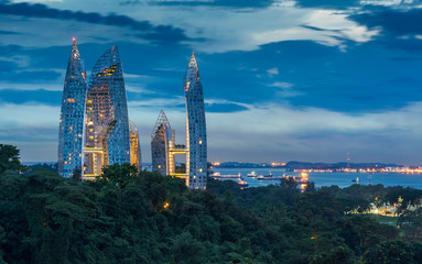 CITY SCAPE IN SINGAPORE