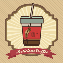 delicious coffee design 