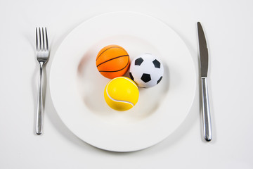Hungry for sports