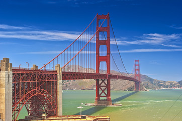 The Golden Gate Bridge in san-Francisco Remains  One of the Most Photographed and Visited Places in...