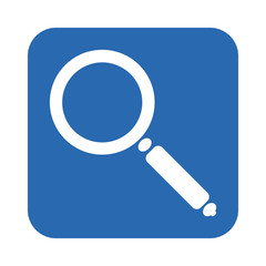 Magnifying loupe icon