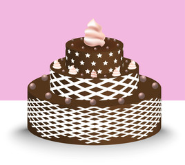 Chocolate pie