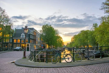 Foto op Canvas Amsterdam, Pays-Bas © Alexi Tauzin
