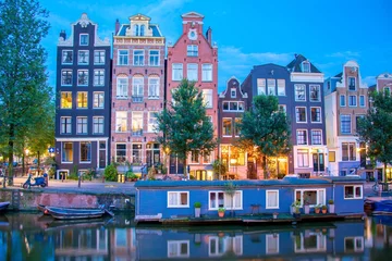 Foto op Plexiglas Amsterdam, Pays-Bas © Alexi Tauzin