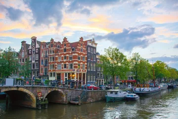 Fotobehang Amsterdam, Pays Bas © Alexi Tauzin