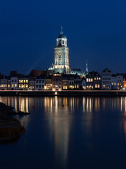 Fototapeta na wymiar Deventer by Night