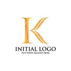 Initial K Classic Logo icon