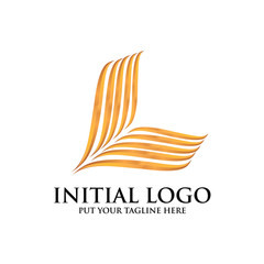 Initial L Classic Logo icon
