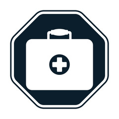 Obraz premium Medicine chest icon
